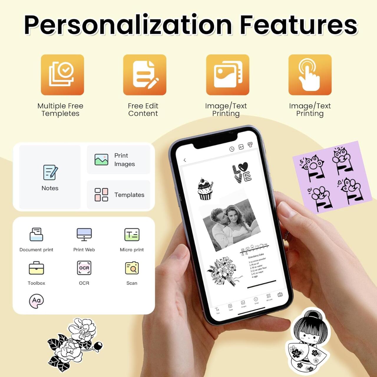 ThermaPrint- Mini impresora portátil