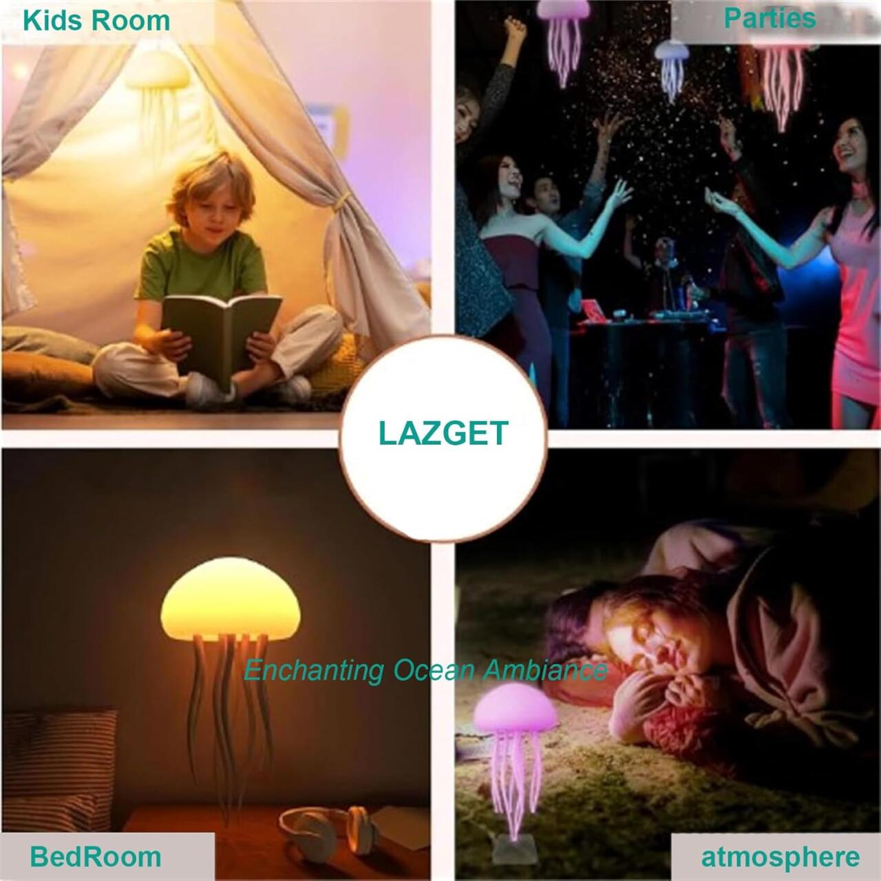 Lámpara Flotante de Medusa –  MedusaGlow™