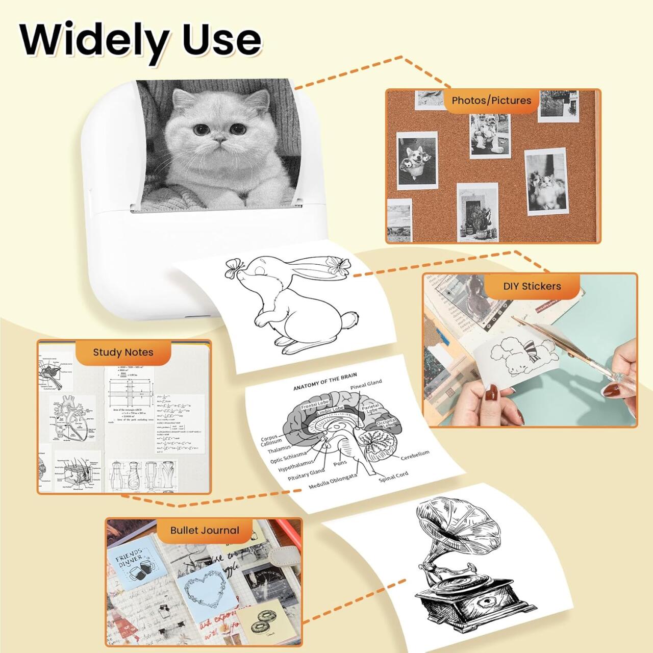 ThermaPrint- Mini impresora portátil
