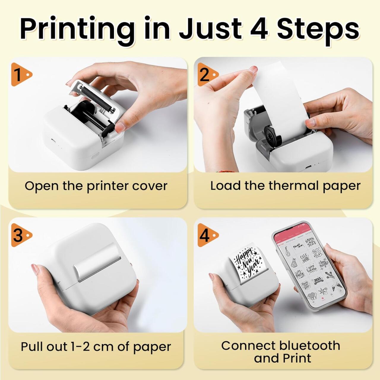 ThermaPrint- Mini impresora portátil