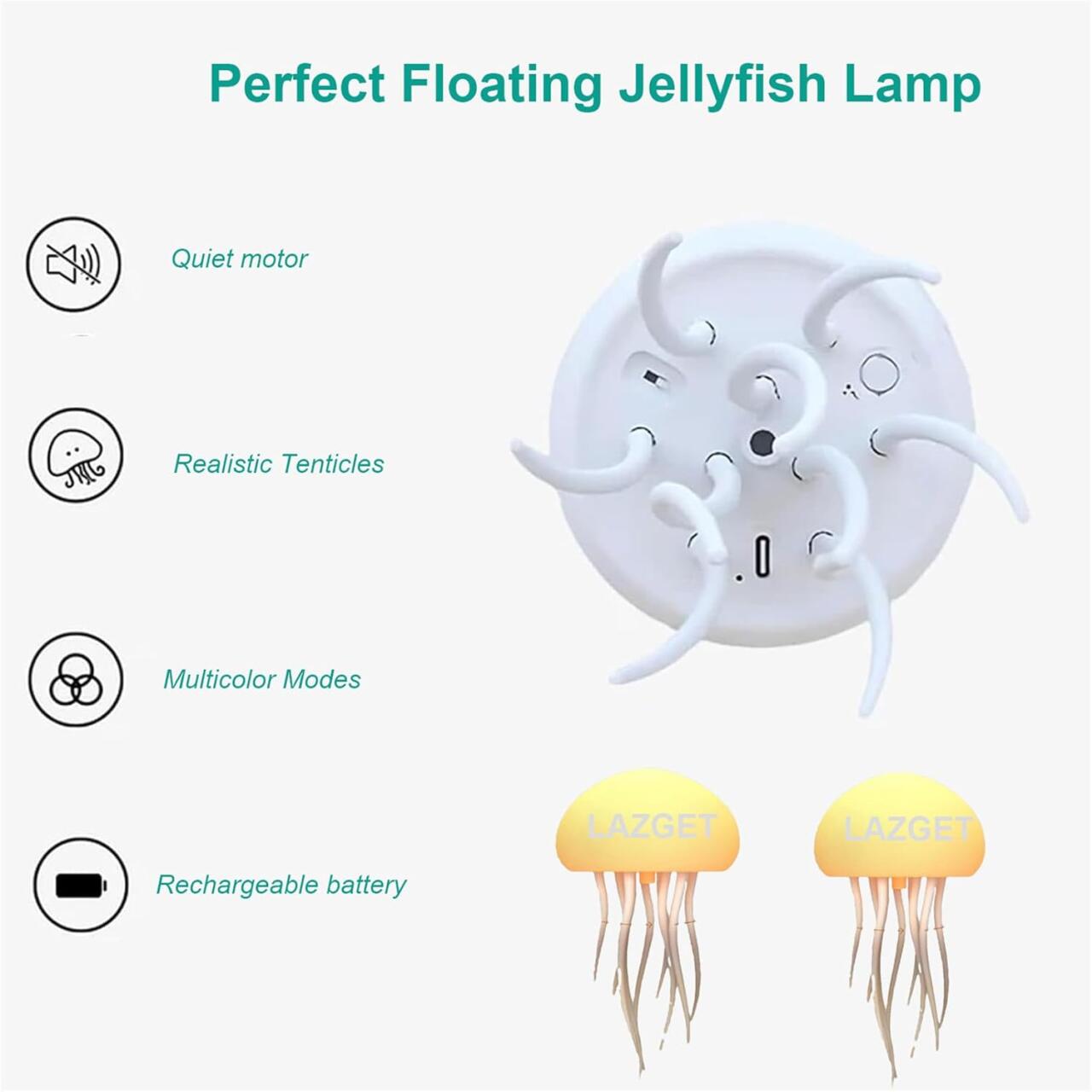 Lámpara Flotante de Medusa –  MedusaGlow™